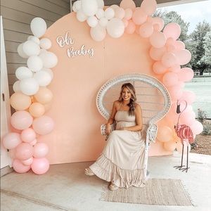 PinkBlush Maternity. Size Small. Beige